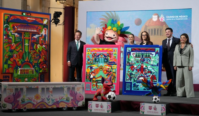 Anuncia Presidenta inversión en movilidad para sedes del Mundial FIFA 2026