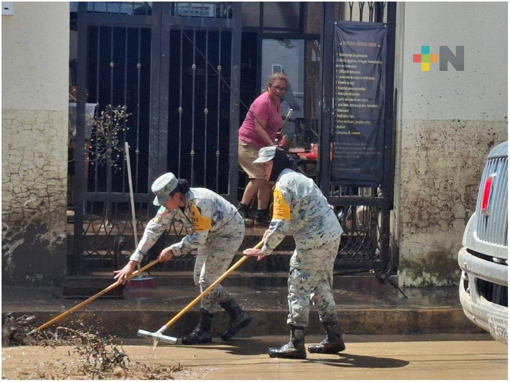 Limpieza en Poza Rica, Álamo y El Higo  prácticamente está lista: Presidenta Claudia Sheinbaum