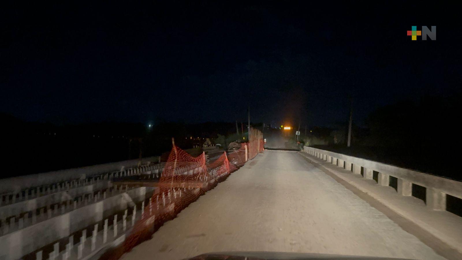 Reconstrucción de puente Calzadas II no ha sufrido daños