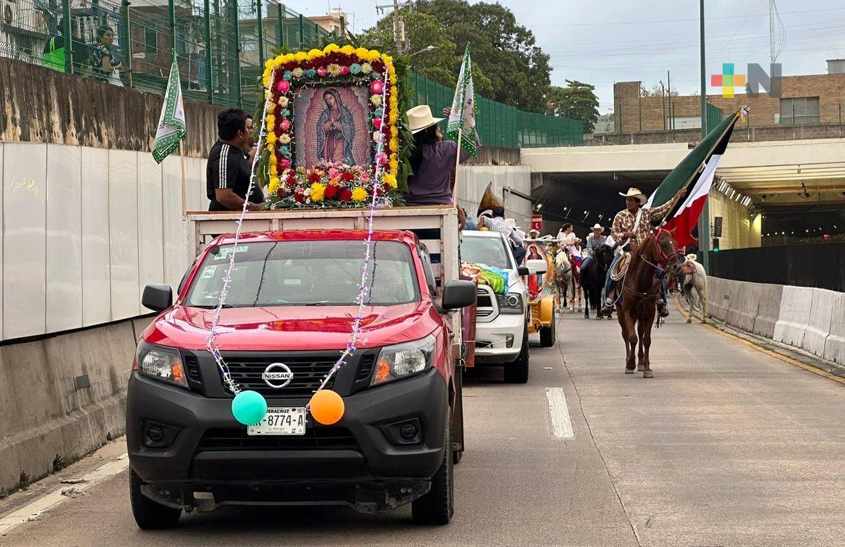 Preparan cabalgata guadalupana en Coatzacoalcos