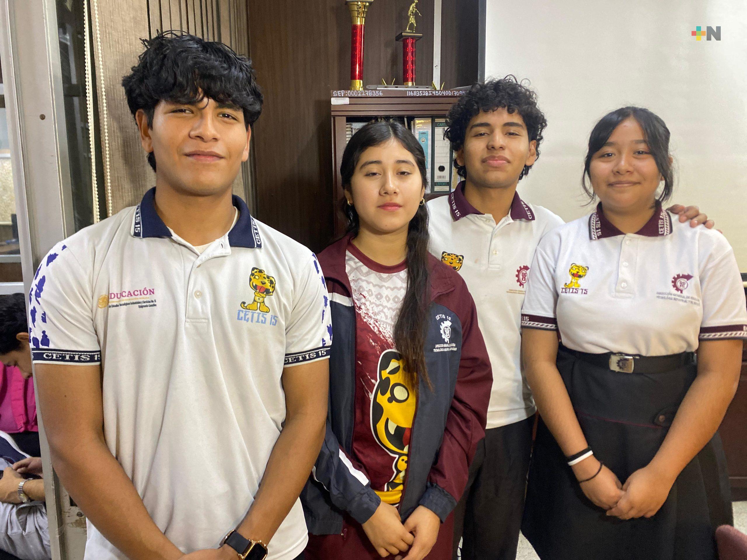 Jóvenes del CETis 15 avanzan a la fase nacional de arte y cultura