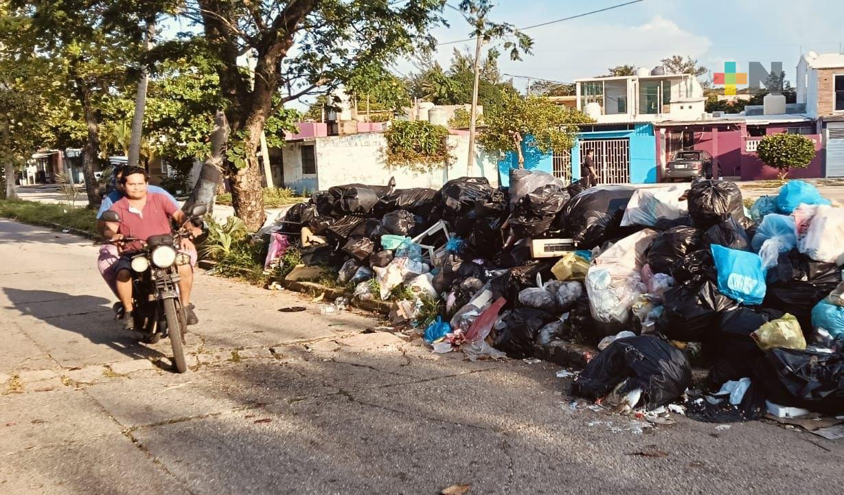 Autoridades atienden de manera precisa problema de limpia pública