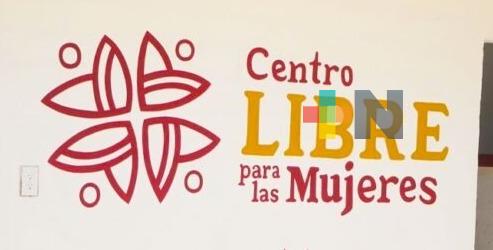 Centros LIBRE en Coatzacoalcos brindan cursos a mujeres víctimas de violencia