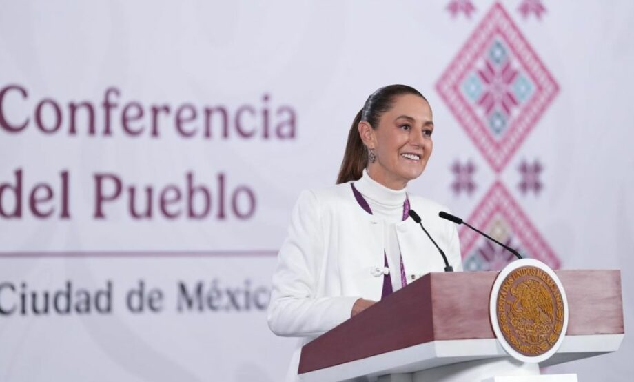 Sheinbaum: vamos bien y vamos a ir mejor en 2026