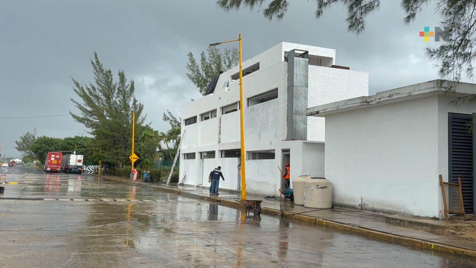 Excaseta del Puente Coatzacoalcos I será estación de seguridad para elementos de SSP Y GN