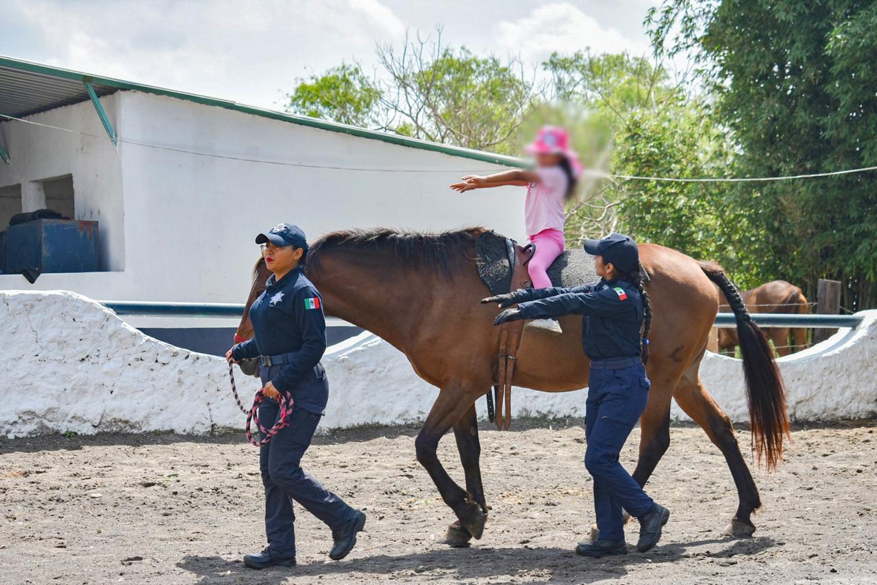 Equinoterapia de SSP, motor que impulsa y cambia la vida niños y jóvenes con discapacidad