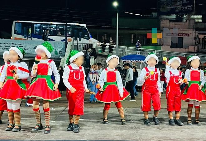 En Martínez de la Torre realizan primer festival navideño de la temporada