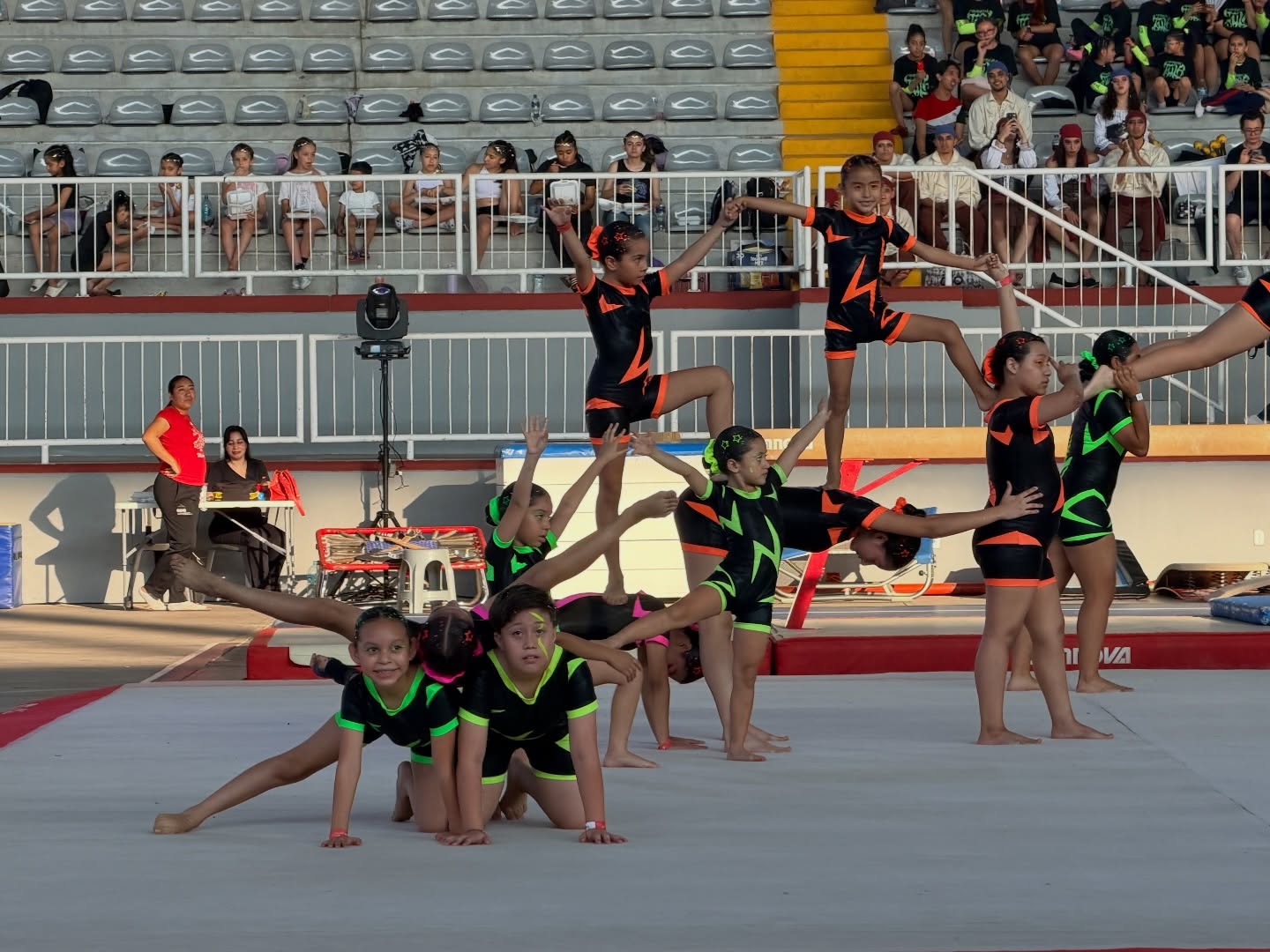 Arena Veracruz fue sede de gala nacional de gimnasia