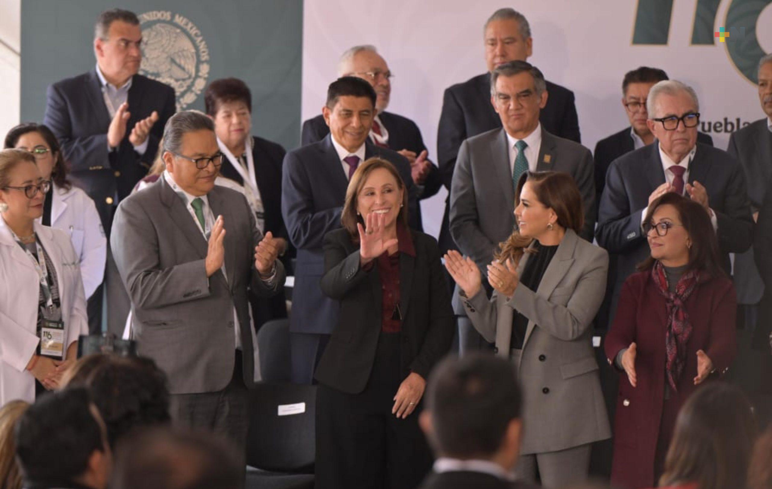 Gobernadora Rocío Nahle participa en la 116 Asamblea Ordinaria del IMSS