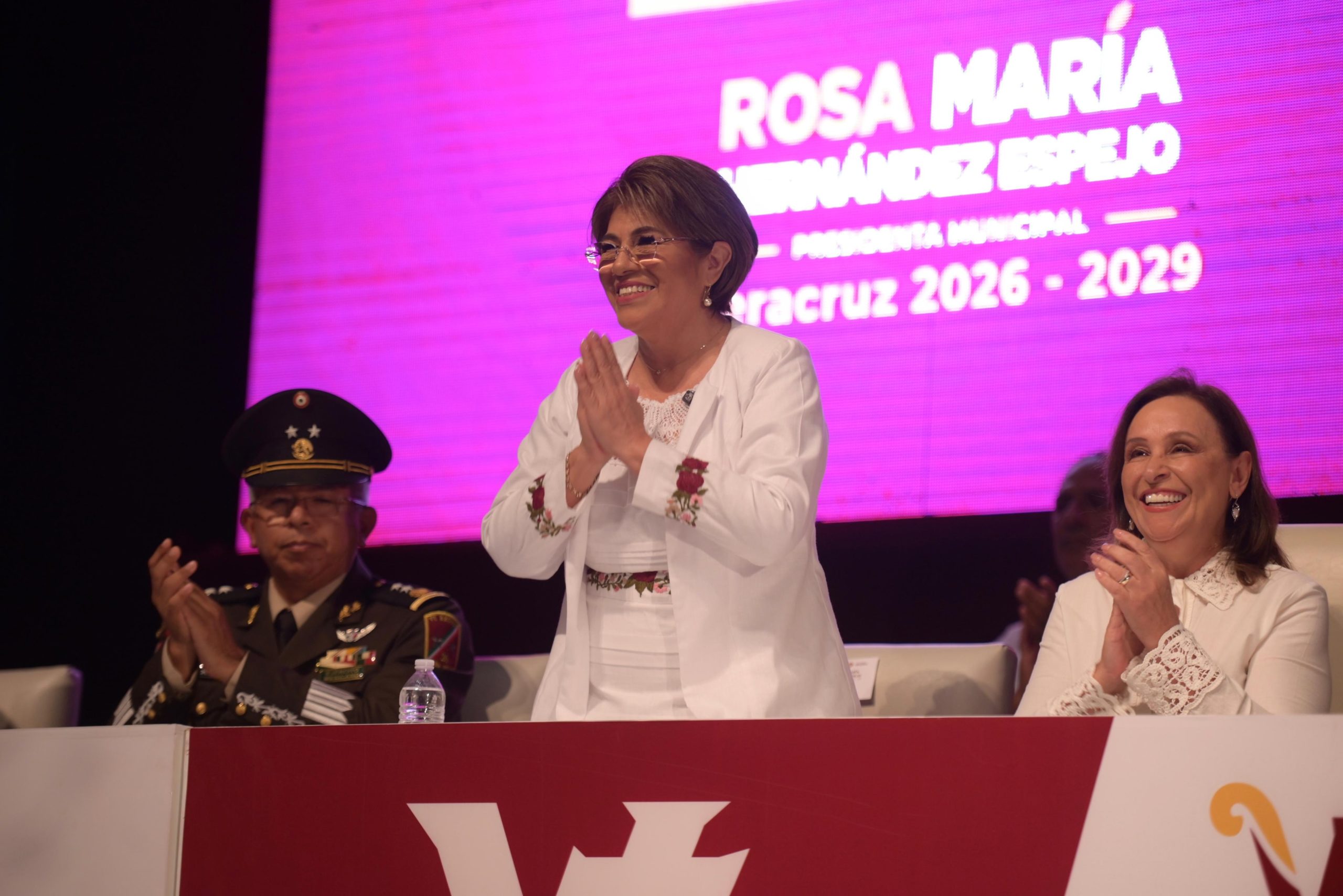 Rosa María Hernández Espejo rinde protesta como presidenta municipal de Veracruz
