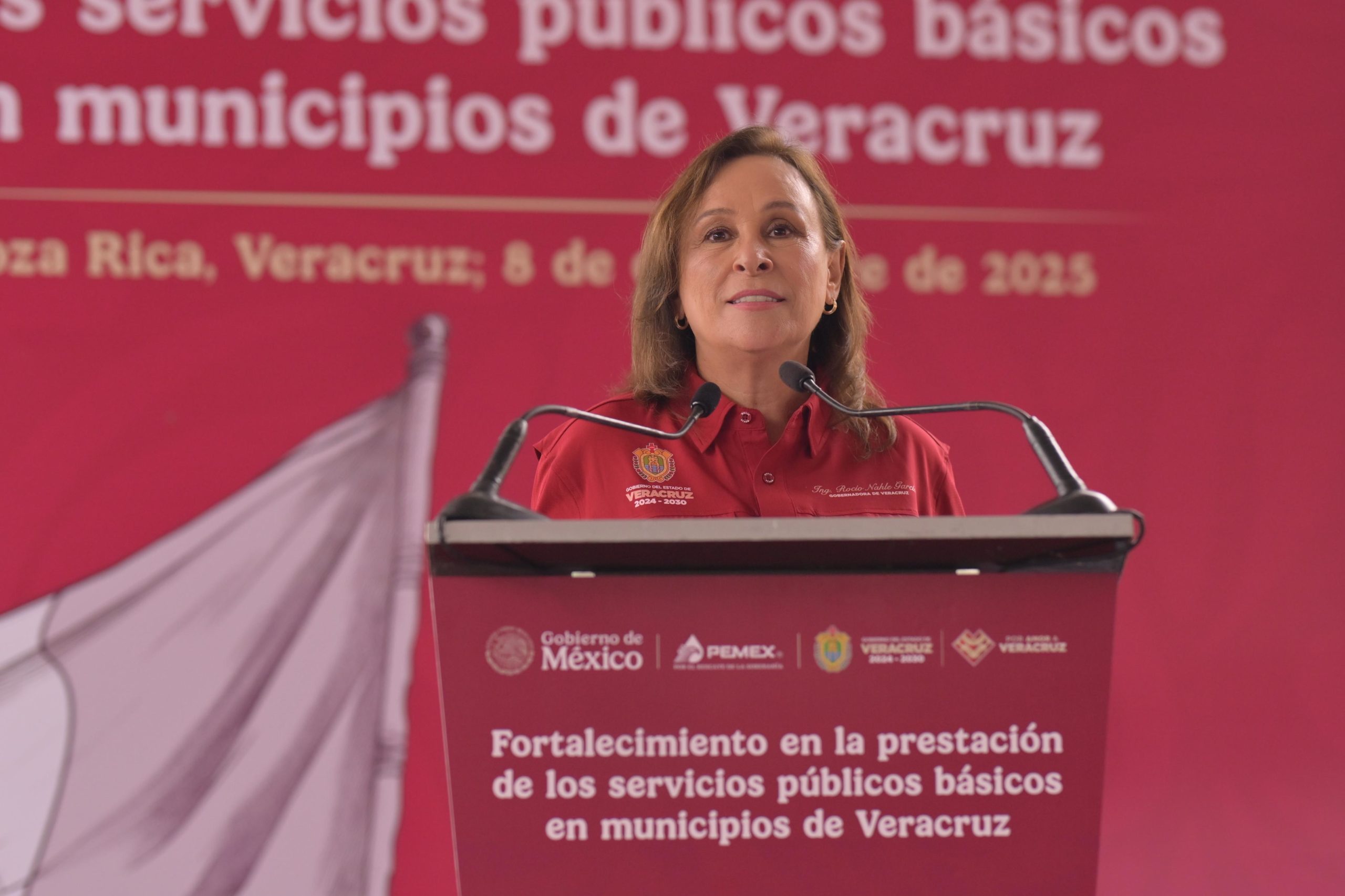 Veracruz, territorio estratégico para Pemex, está listo para recibir nuevas inversiones: Rocío Nahle