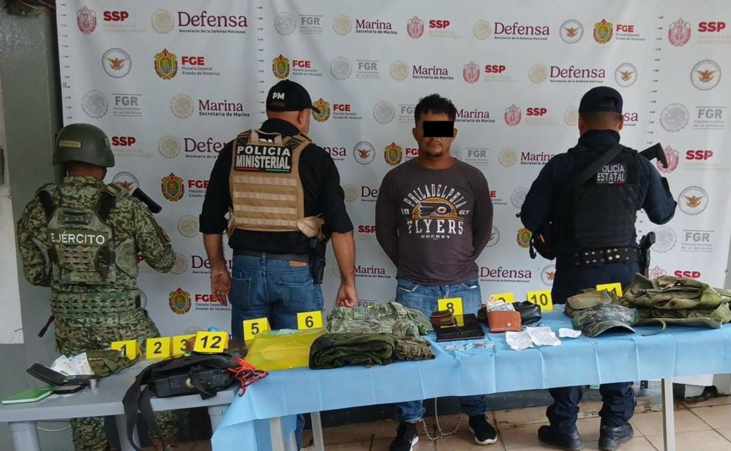 Logra SSP detención de 18 personas, aseguramiento de estupefacientes y recuperación de vehículos robados