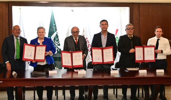 Salud, Secihti, Birmex y la UNAM firman convenio para fortalecer investigación e innovación en beneficio de México