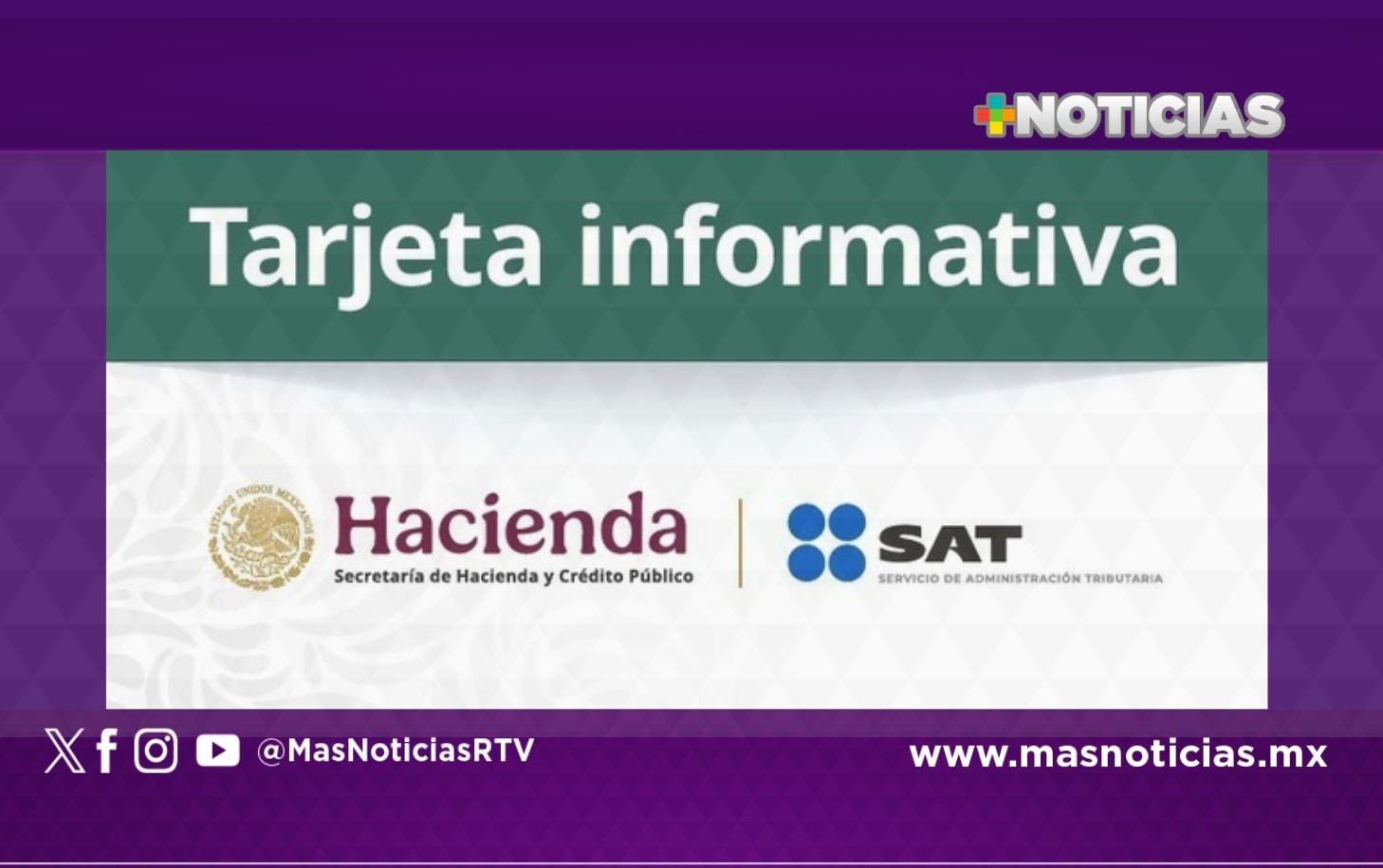SAT no solicitará prisión a contribuyentes sospechosos de emitir facturas falsas