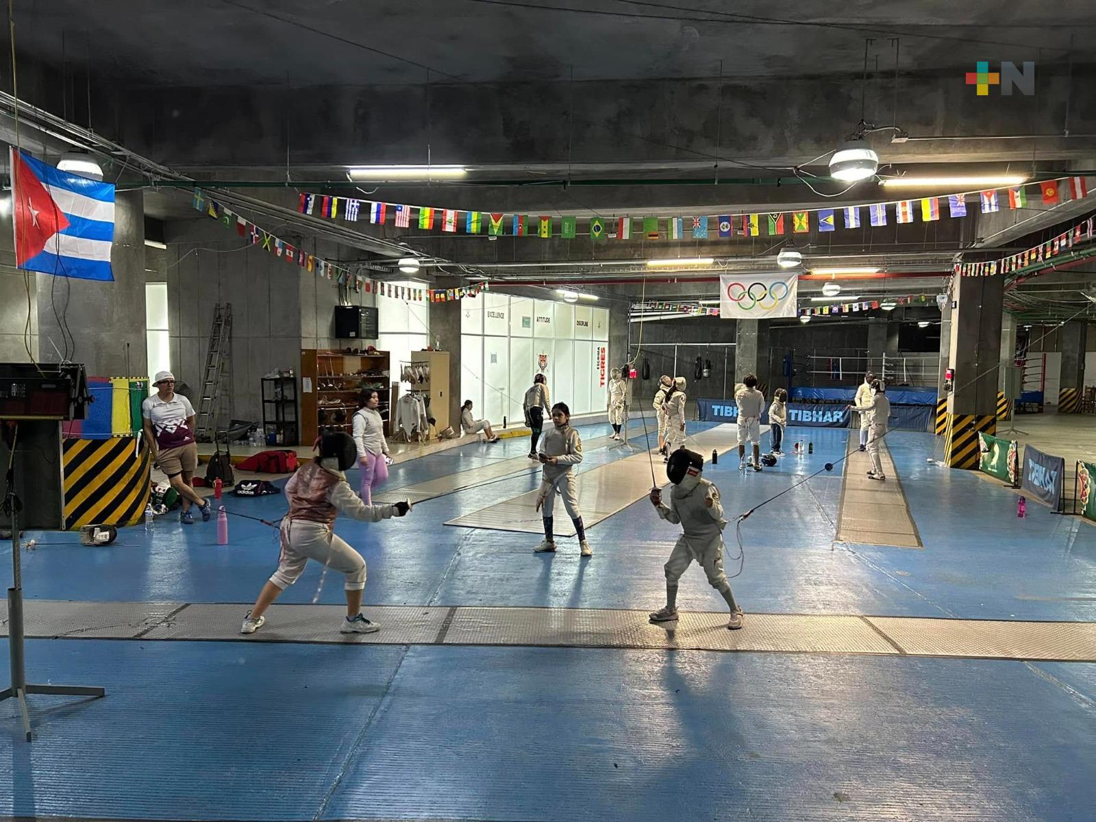 Listos Tigres de Xalapa para la esgrima de Olimpiada