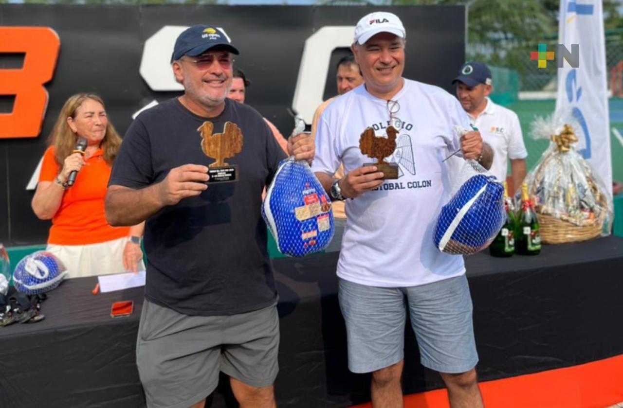 Tenis veracruzano cerró el año con Torneo del Pavo