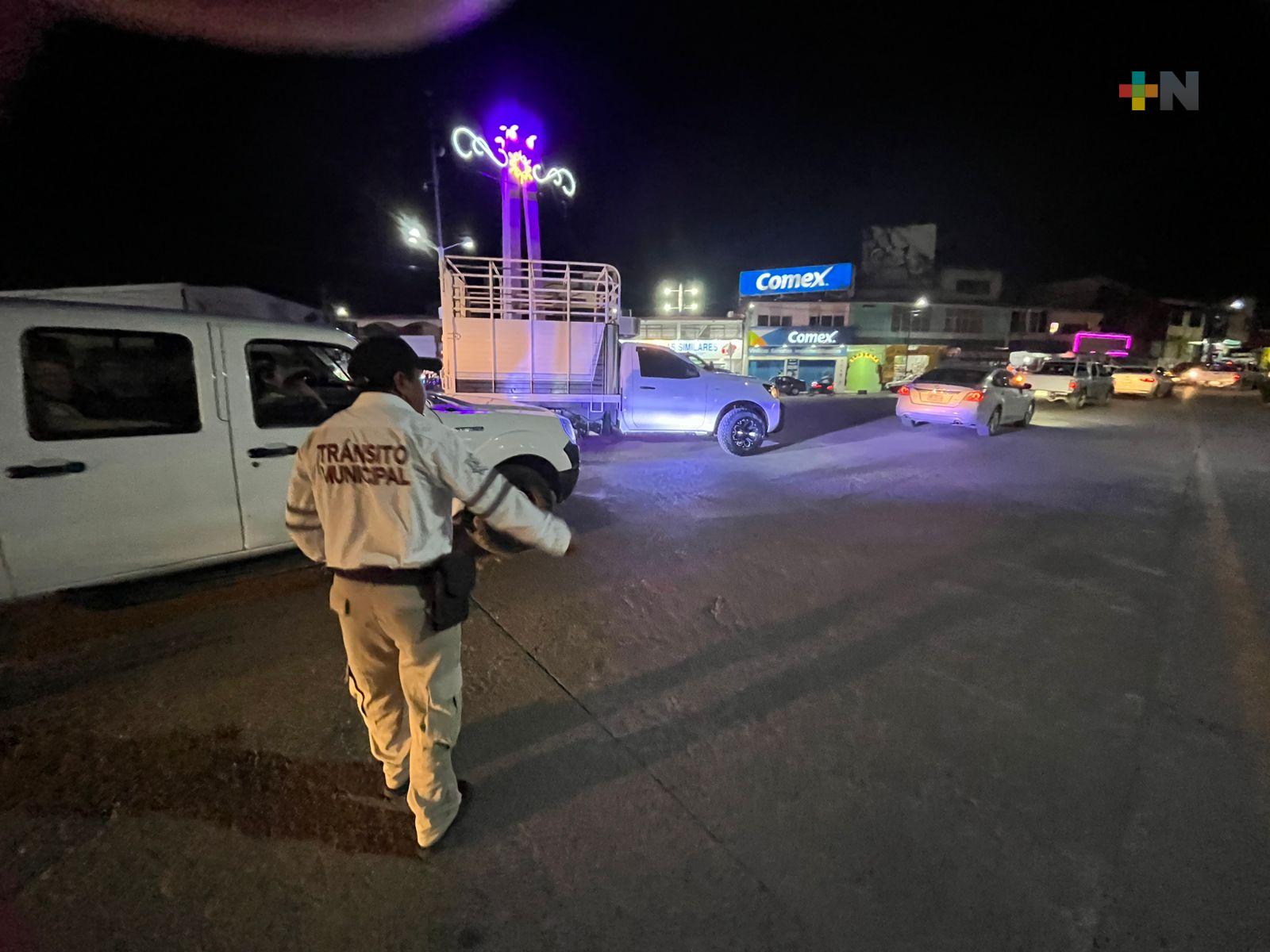 Complicada la vialidad en Martínez de la Torre