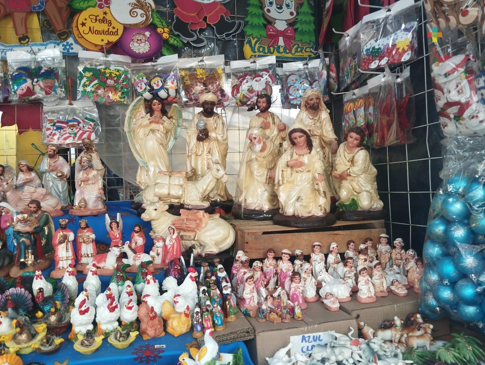 Con inicio de posadas, comerciantes de nacimientos esperan repunte de ventas