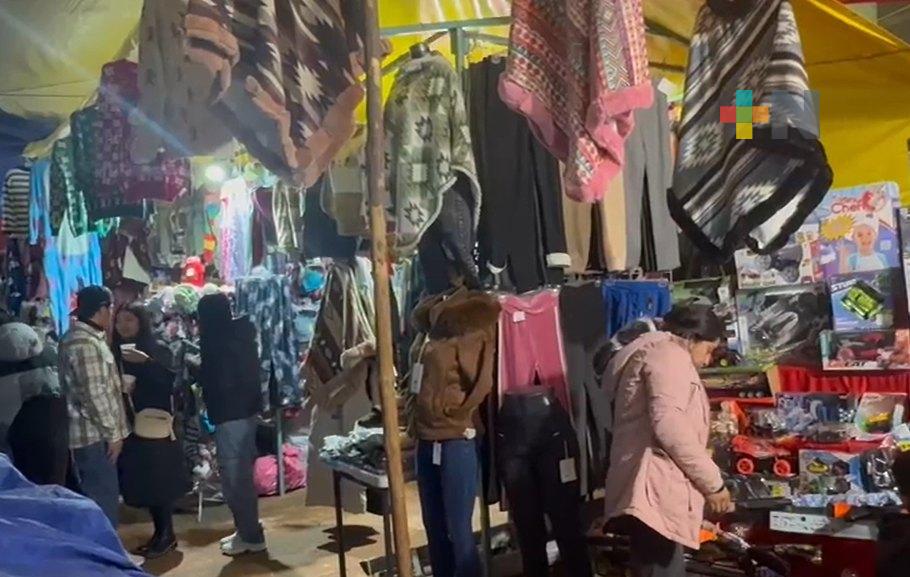 Comerciantes de Huayacocotla buscan cerrar 2025 con repunte en ventas