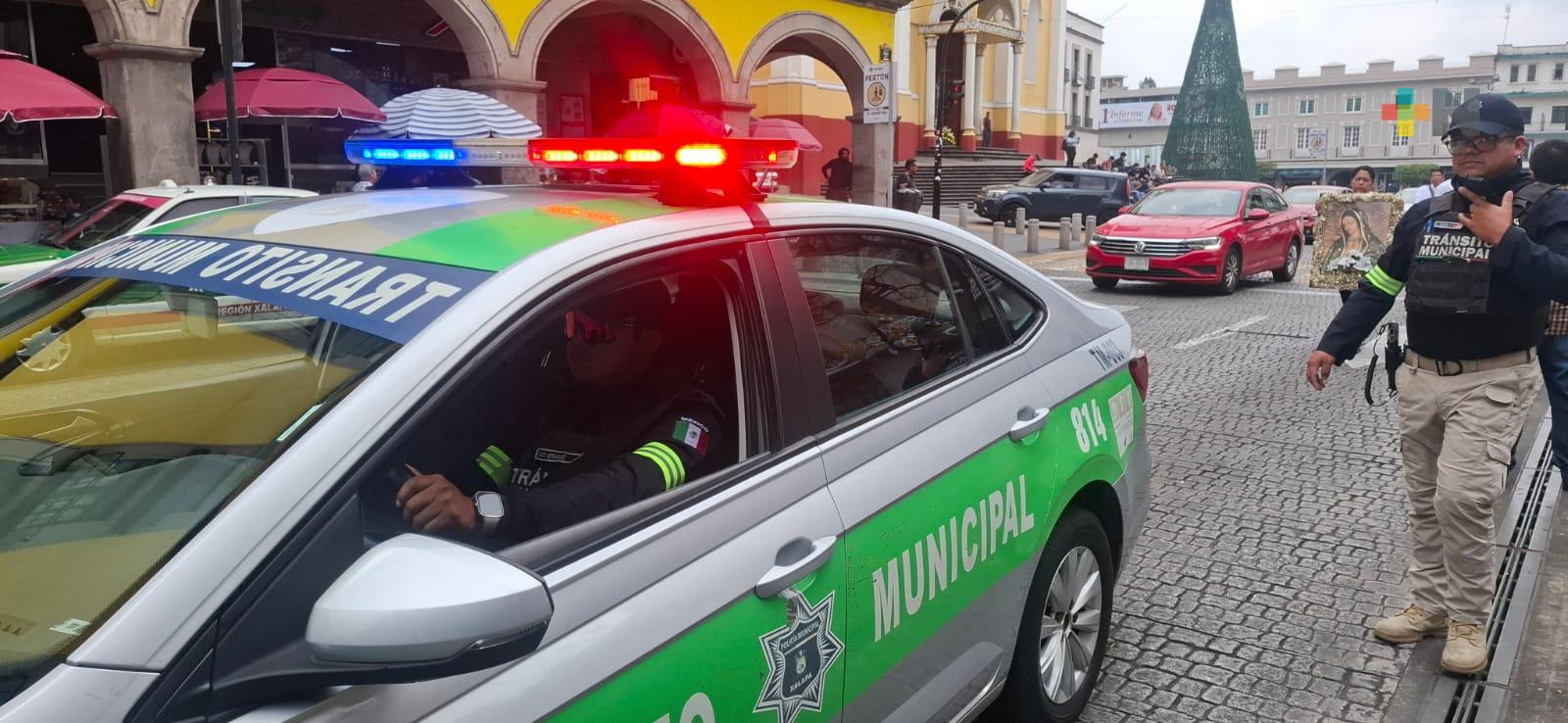 Coordinación garantiza seguridad en peregrinaciones guadalupanas en Xalapa