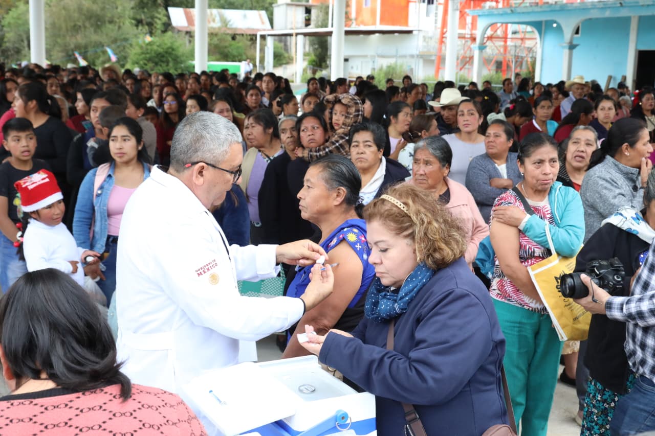 Con jornada de vacunación, Abrigando Corazones visitó las Altas Montañas