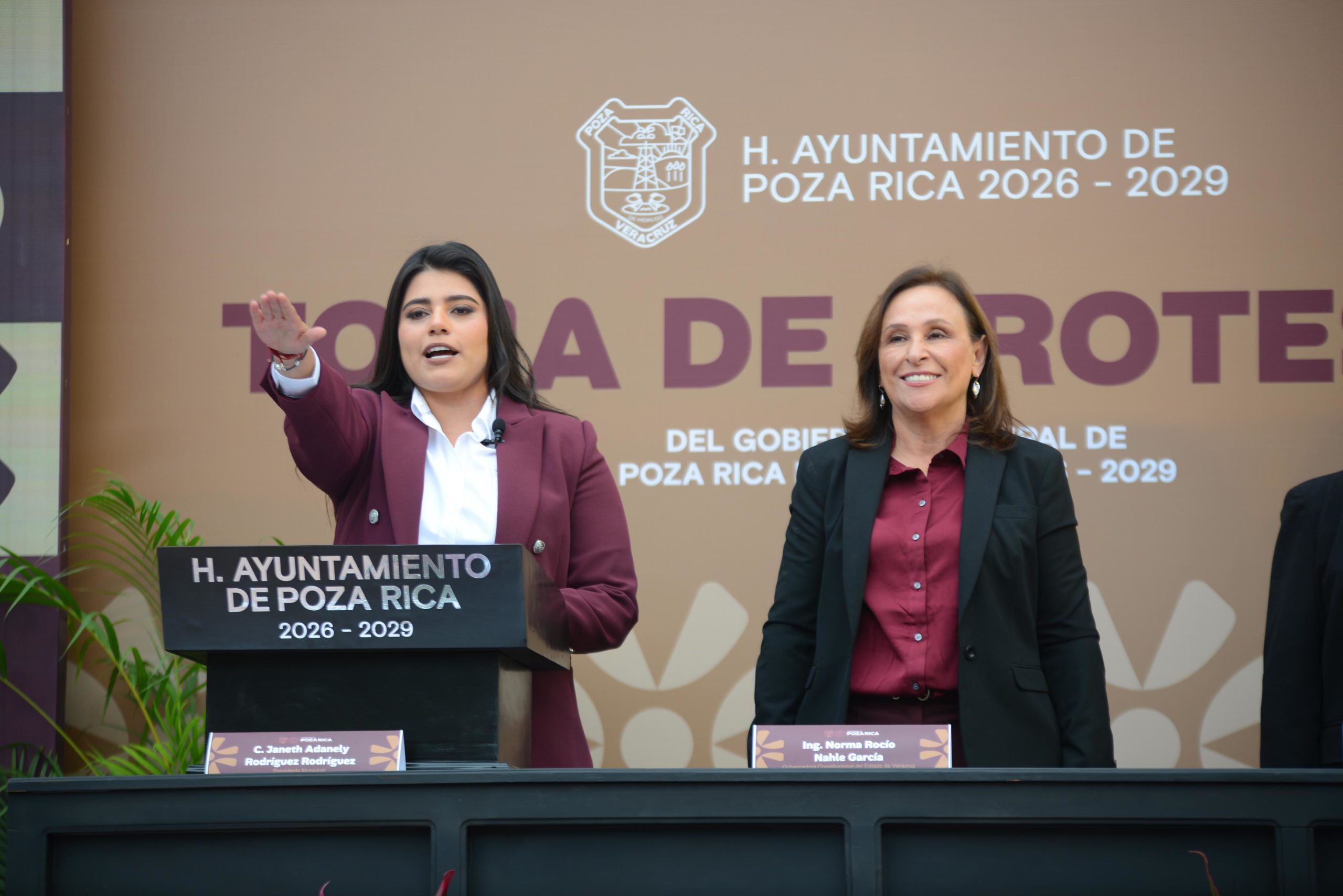 Poza Rica no está sola: apoyo total para su recuperación, afirma la gobernadora Rocío Nahle