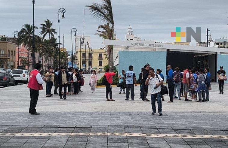 Yucatecos aprovechan peregrinación para visitar el puerto de Veracruz