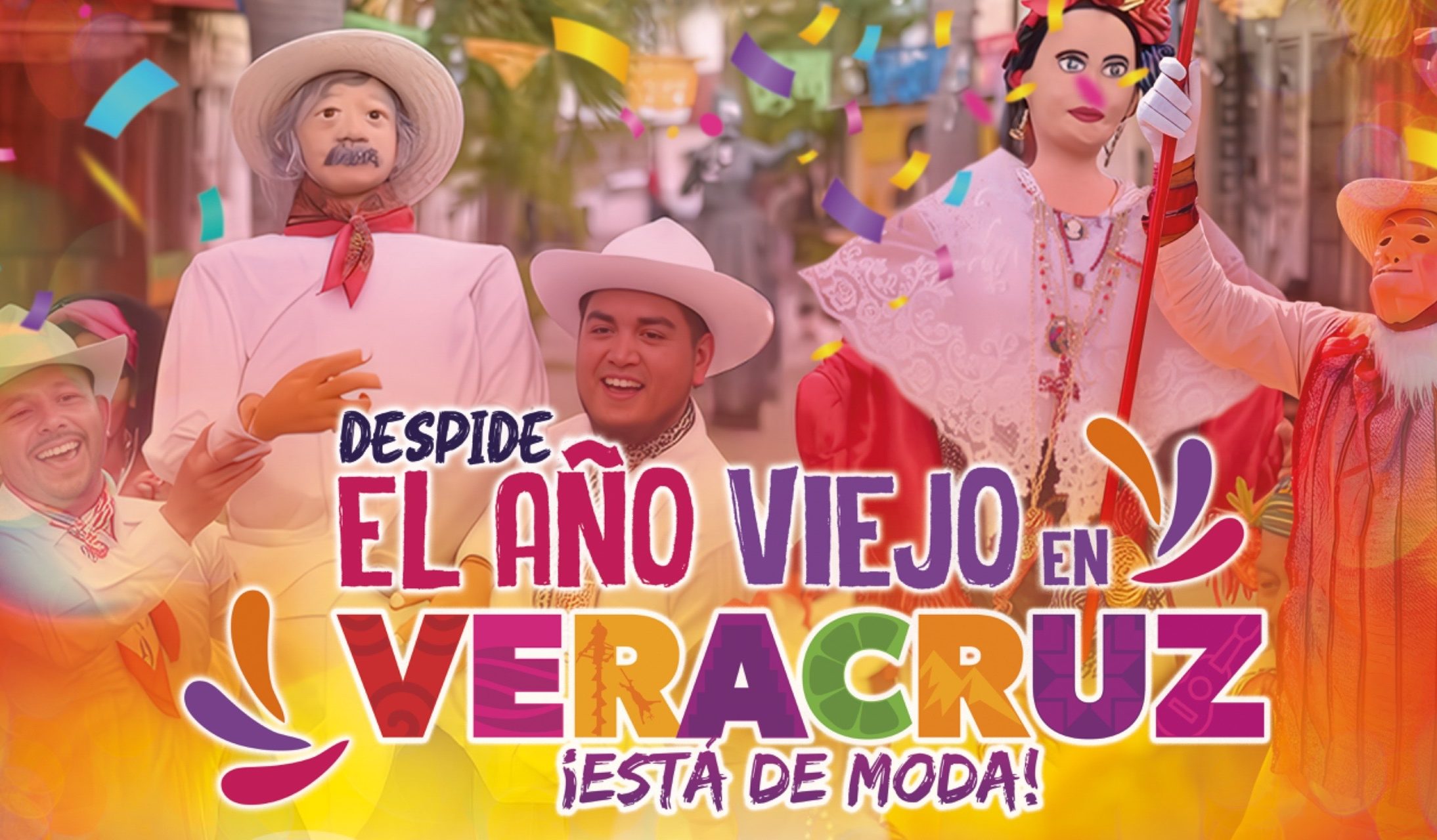 Despide el Año Viejo en Veracruz