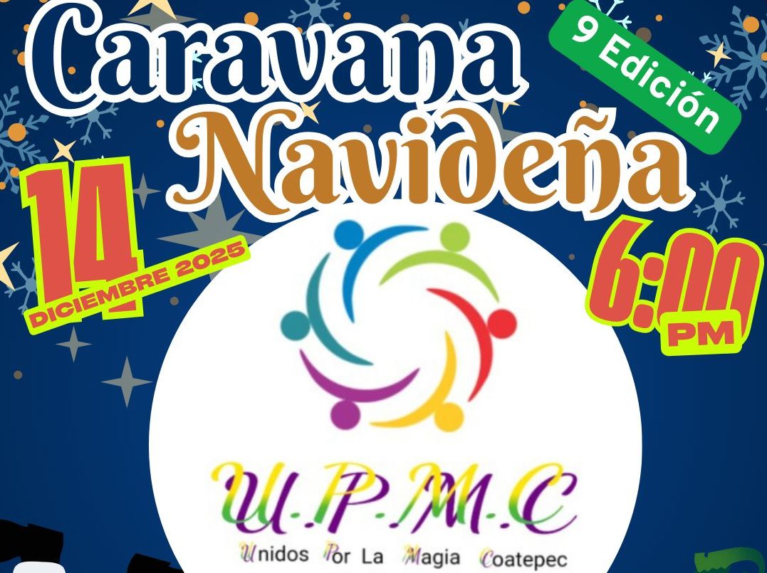 Invitan a la Caravana Navideña Coatepec 2025 el próximo domingo