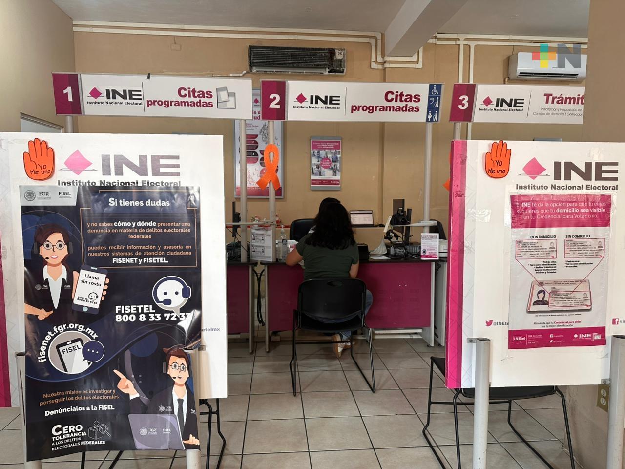 Ciudadanos deberán renovar su credencial antes del 27 de diciembre en módulos del INE