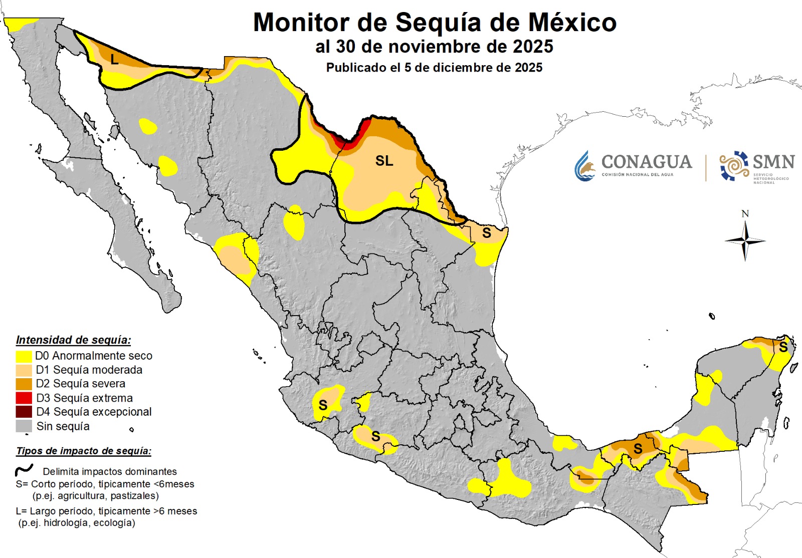 Conagua registra municipios con sequía en Veracruz