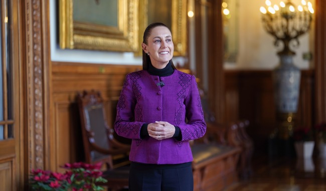 Claudia Sheinbaum desea para 2026, salud, mucho bienestar y amor a todas y todos los mexicanos