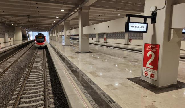 Tren Lechería-AIFA estará listo en el primer trimestre de 2026: Claudia Sheinbaum