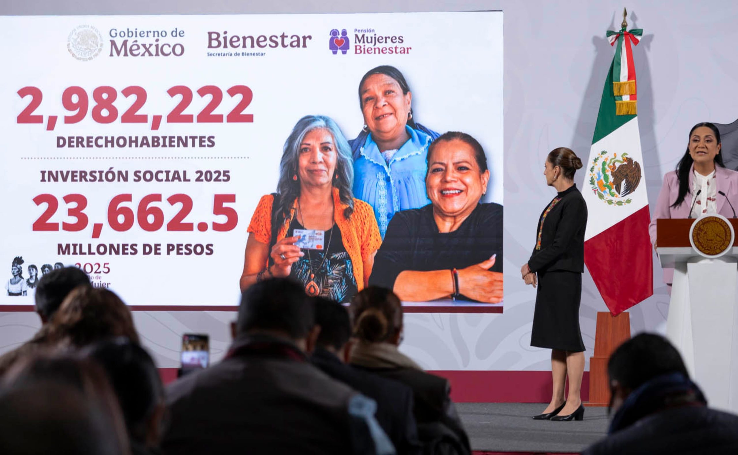 Se invertirá un billón de pesos en programas sociales en 2026: Sheinbaum