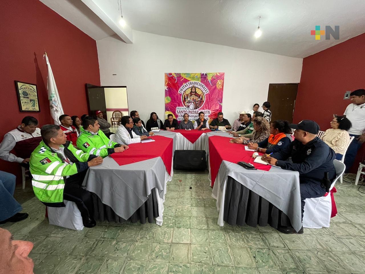 Chacaltianguis se prepara con seguridad para las fiestas del Santo Padre Jesús