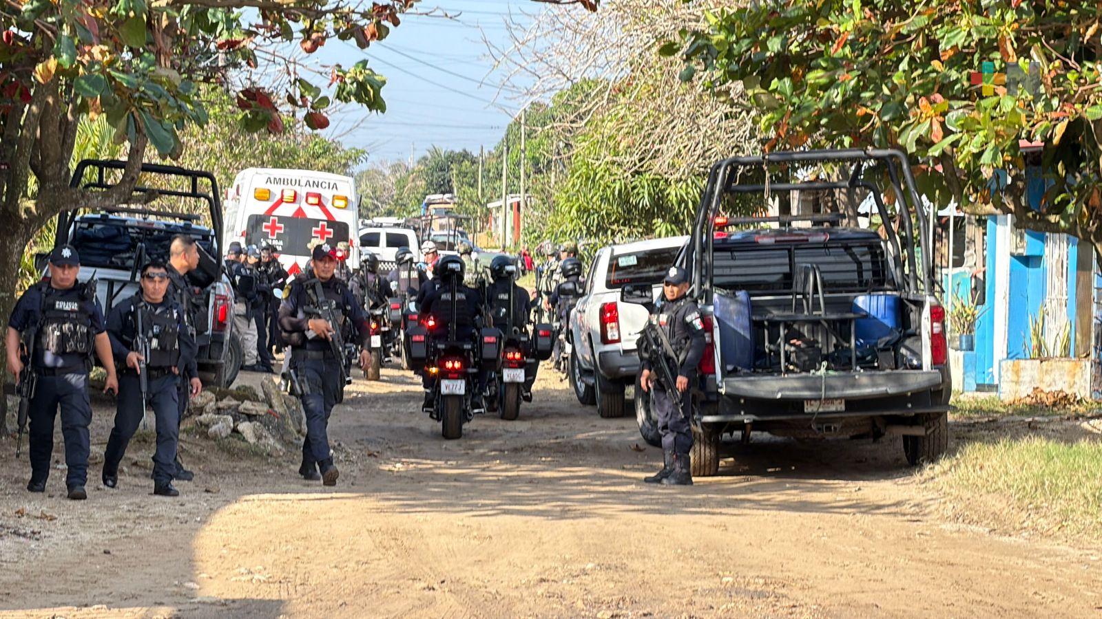 Atropellamiento de adulto mayor desata operativo de seguridad en Coatza
