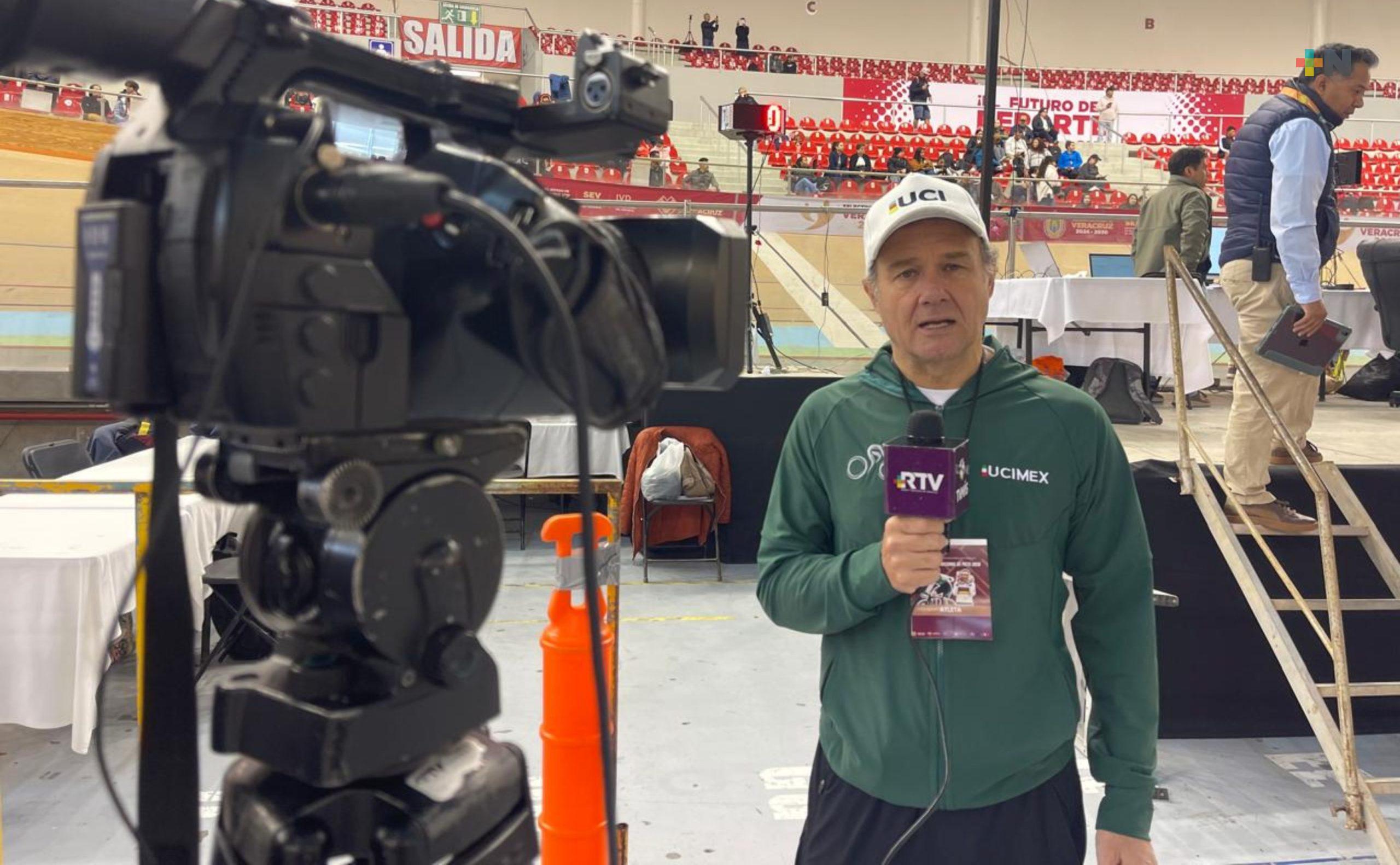 Velódromo de Xalapa recibe a ciclistas de élite para Campeonato Nacional