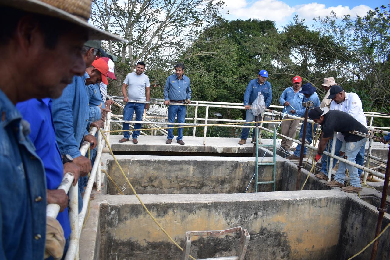 CAEV rehabilita potabilizadora en Rodríguez Clara