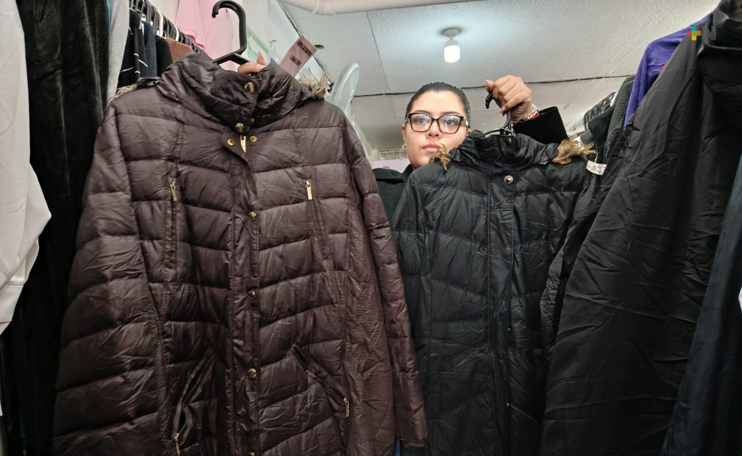 Venta de chamarras y abrigos aumentó en Coatzacoalcos