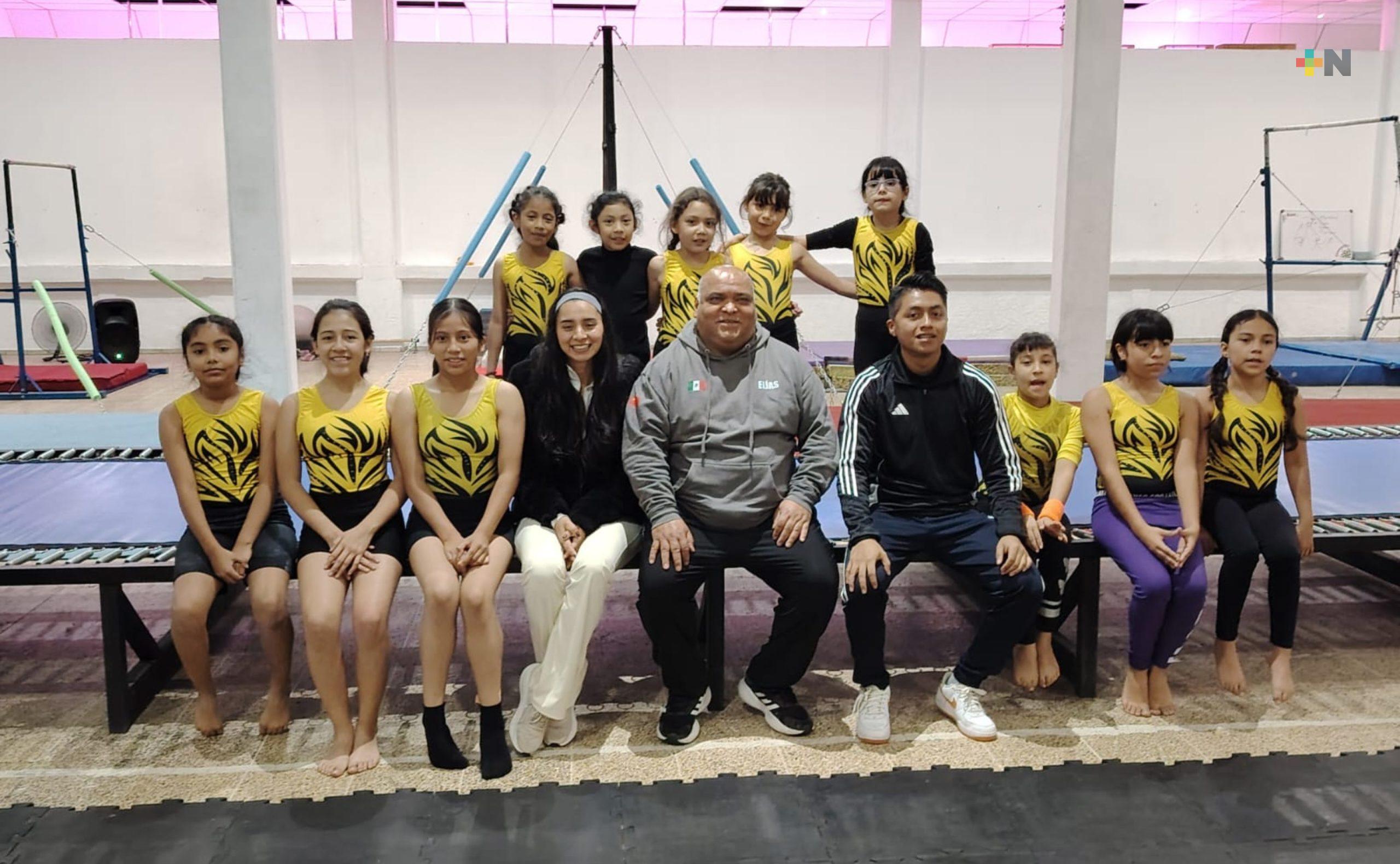 Club Kosmos Xalapa asistirá con 16 atletas a estatal de gimnasia