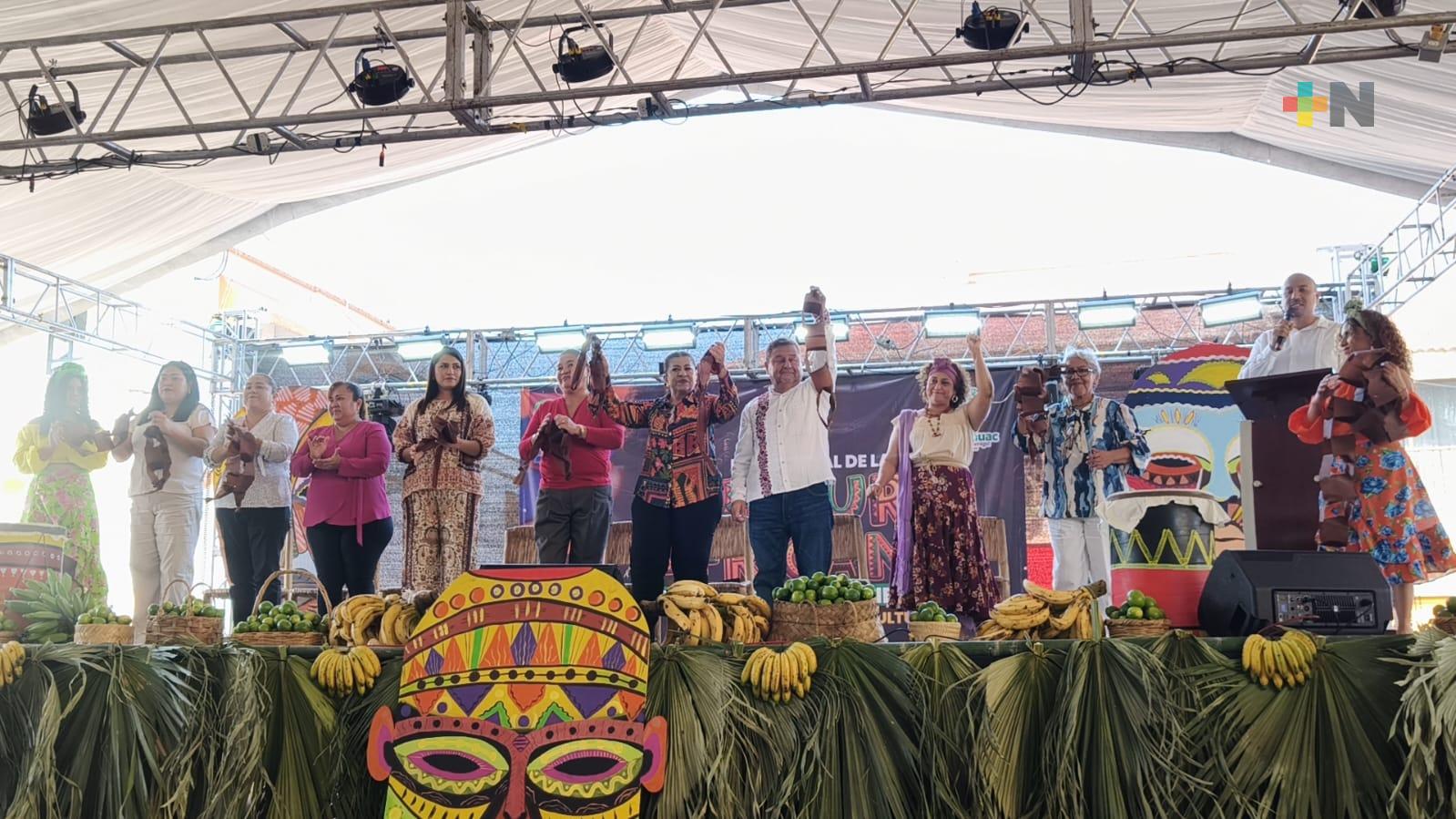 Conmemoran Cultura Africana en municipio de Cuitláhuac