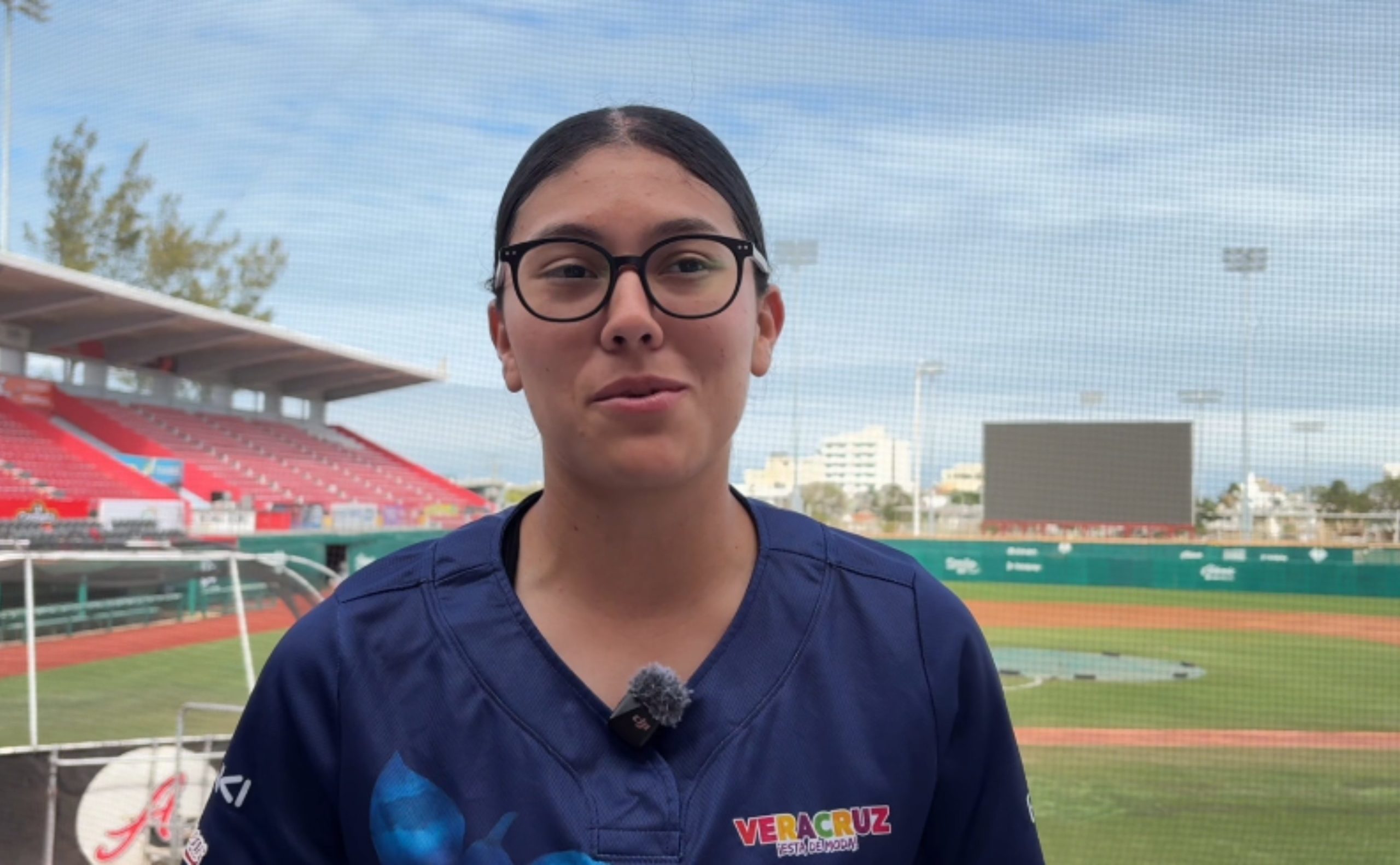 Diana Vizcarra haciendo historia con El Águila de Veracruz