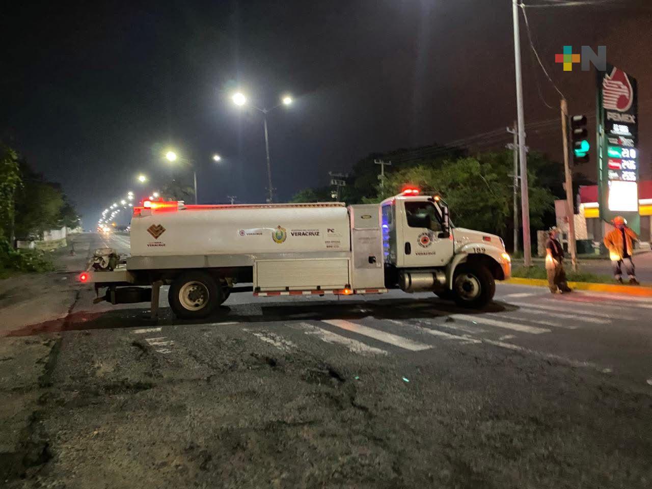 Atienden fuga de amoniaco dentro del Complejo Petroquímico Cosoleacaque