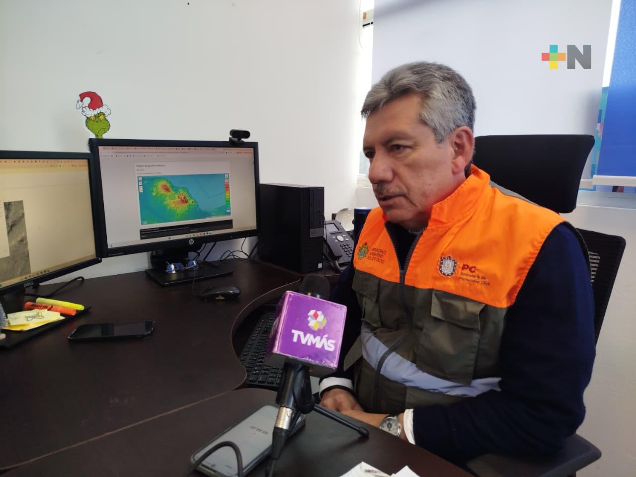 Jueves llegará otro frente frío; se mantiene posibilidad de heladas para el territorio veracruzano: SPC