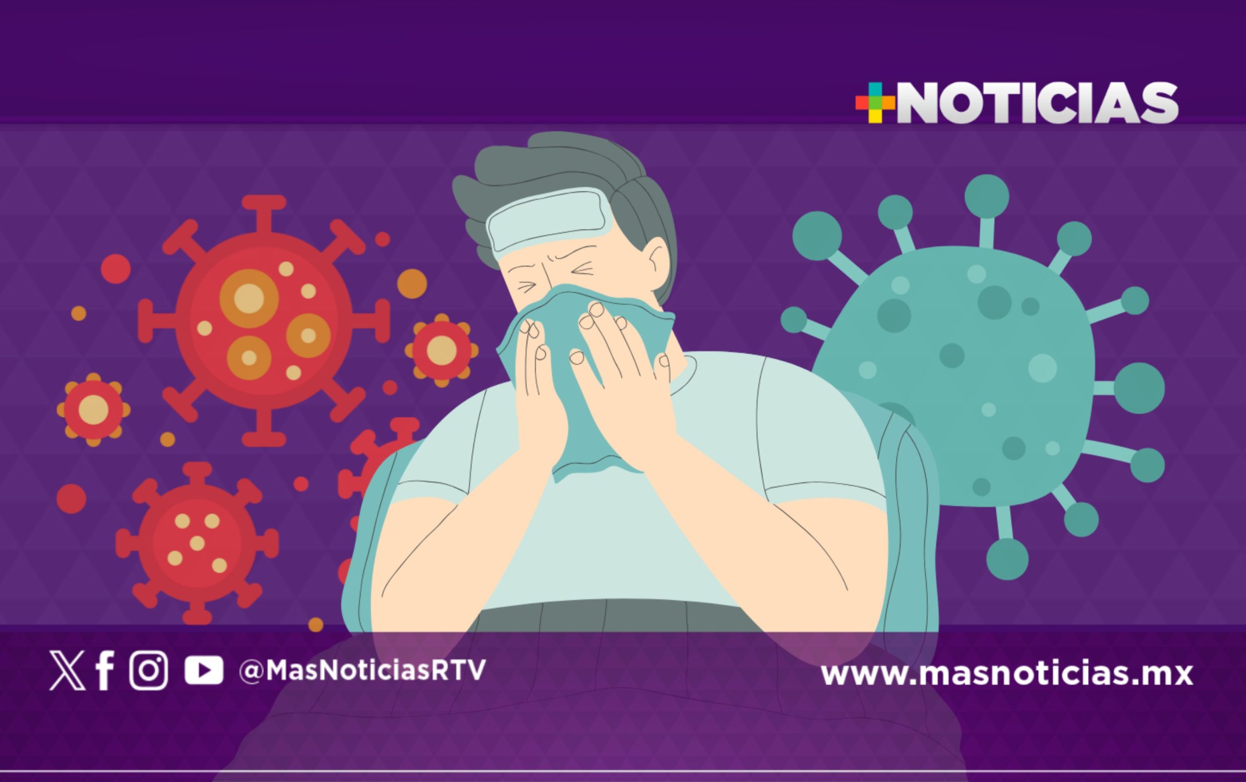 Aumentan un 37% enfermedades respiratorias durante temporada invernal