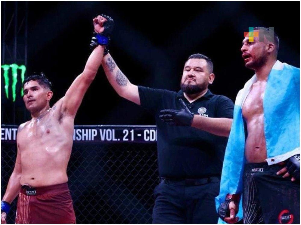 Horacio López trabaja para volver a la UFC