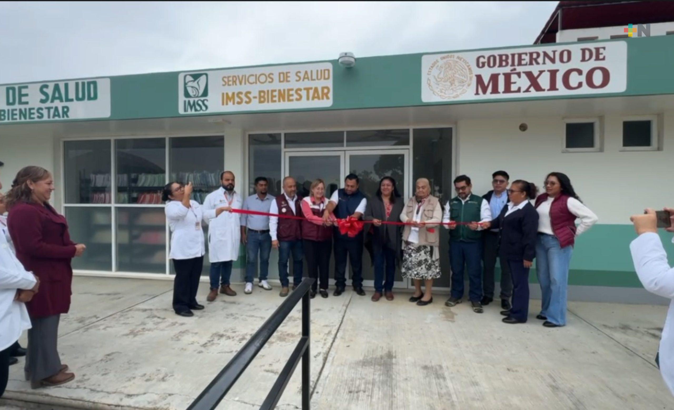 Hidalgotitlán estrena centro de salud IMSS-Bienestar