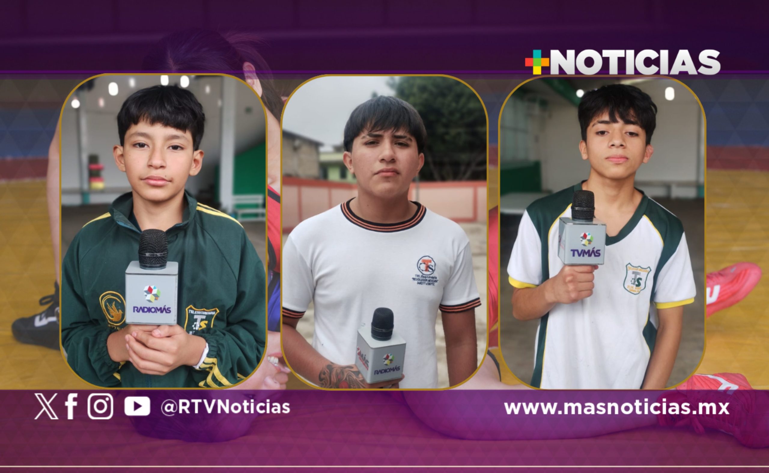 Luchadores xalapeños se alistan rumbo a la Olimpiada Nacional 2026