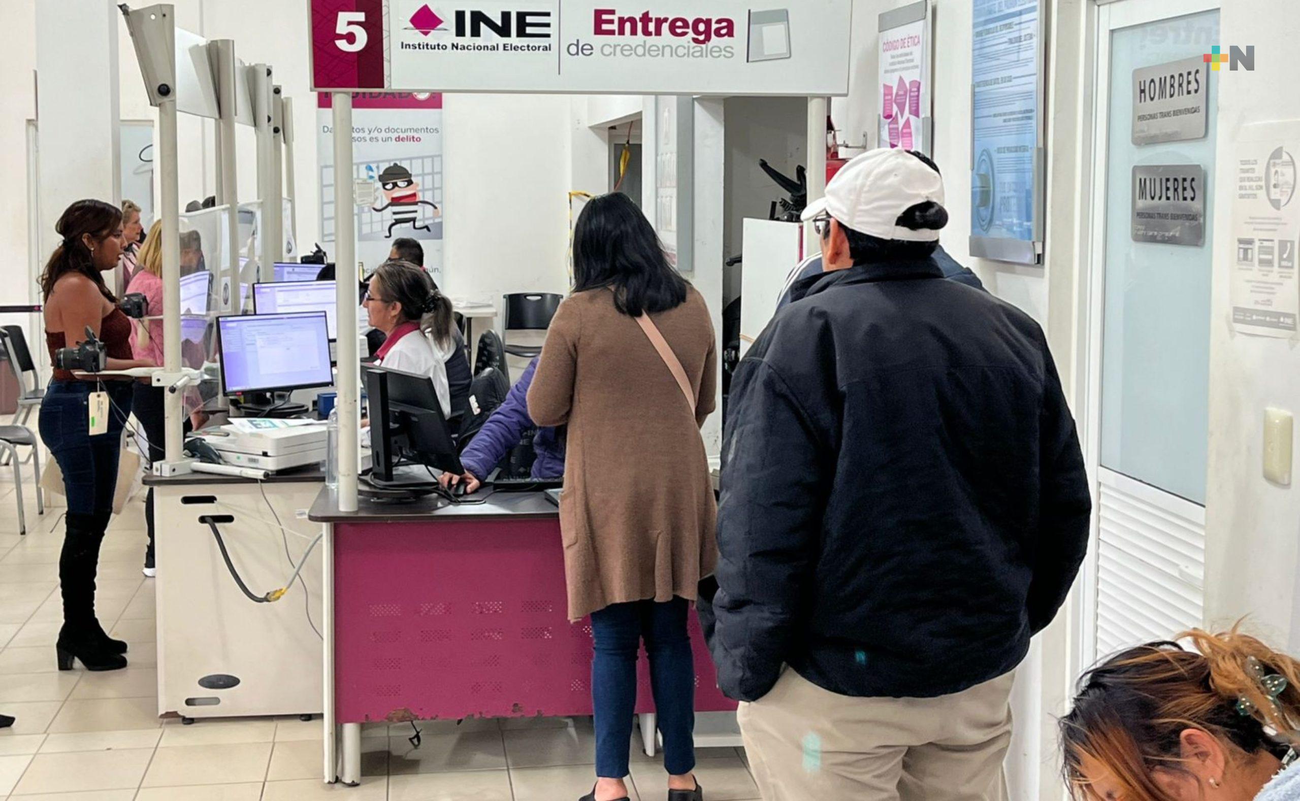 Se intensifica la campaña de actualización de credencial del INE