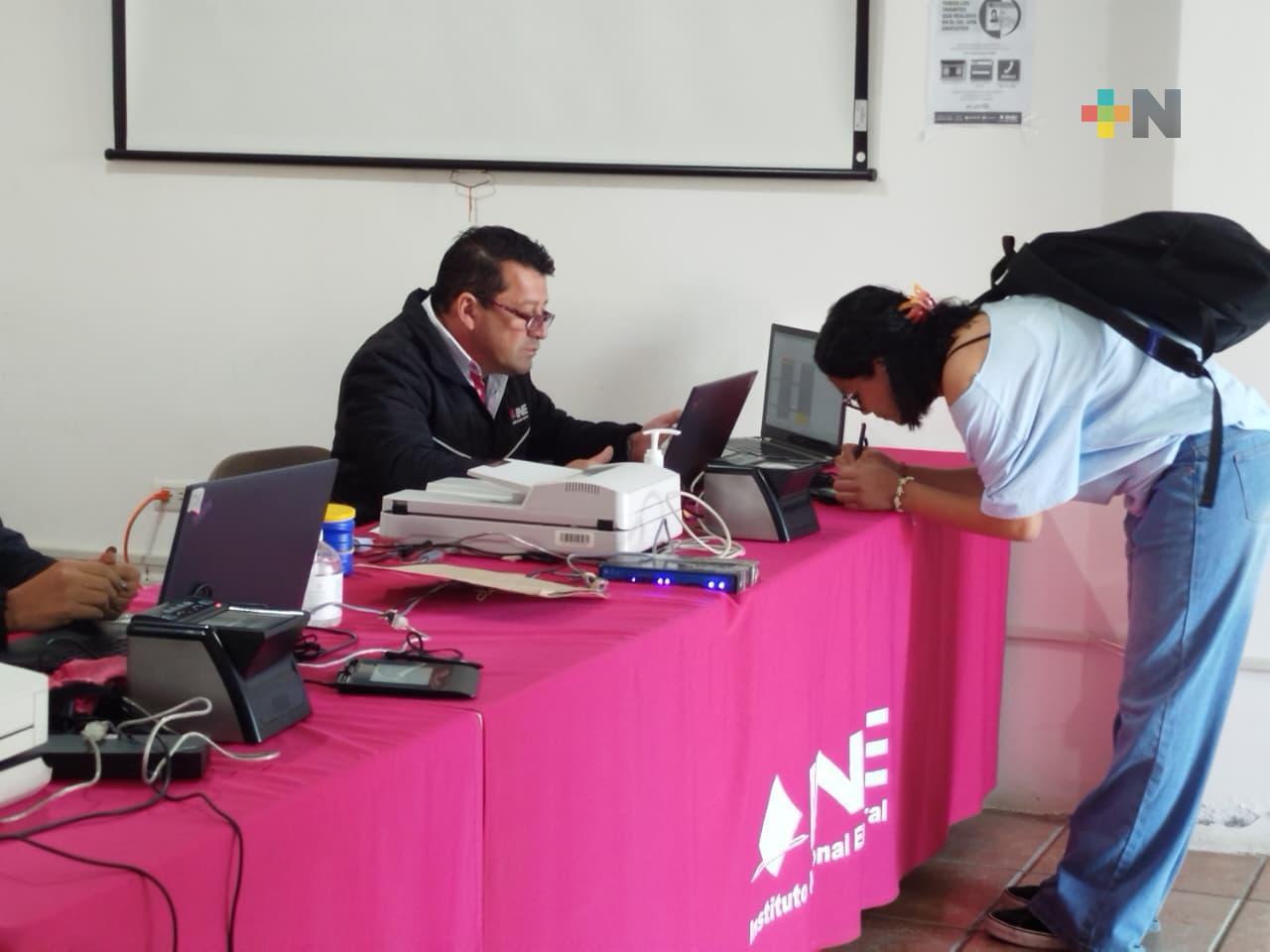 Inicia módulo itinerante del INE Coatepec recorrido en municipios de la región